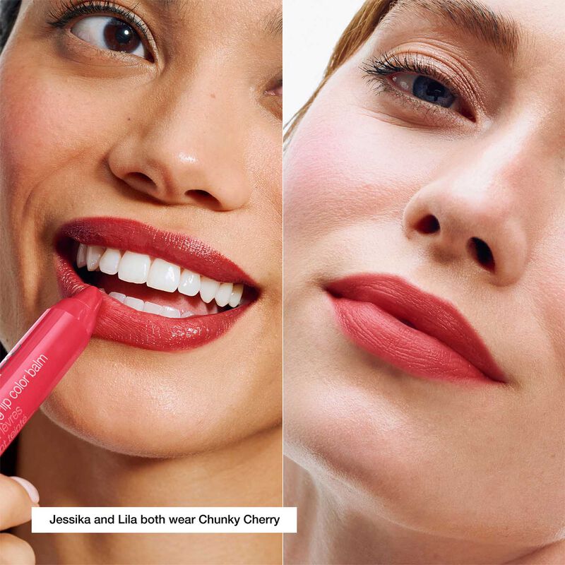 Clinique Chubby Stick Moisturizing Lip Balm Plushest Pink image number 22